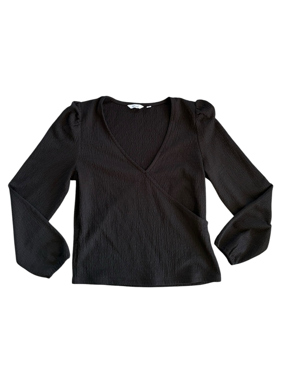 Office Siren Wrap Blouse | Quiet Luxury Date Night Top - Womens Reitmans M